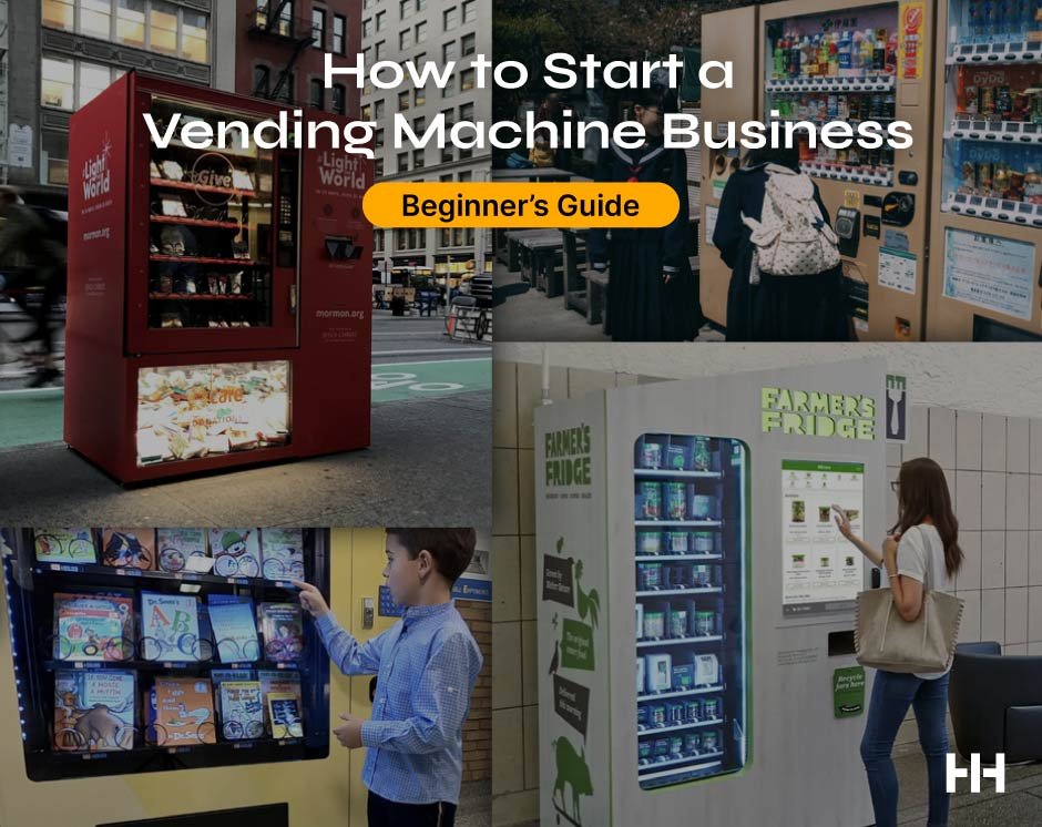 How to Start a Vending Machine Business